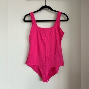 Amazon Hot Pink bodysuit tank top